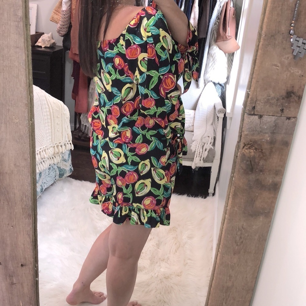 Voom By Joy Han Fruit Print Size Medium Romper View 4